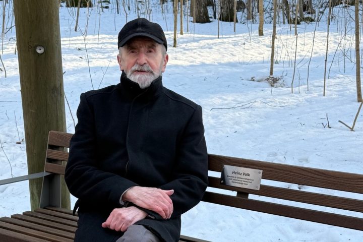 Heinz Valk omanimelise pingi avamisel